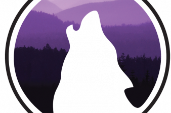 wolf purple